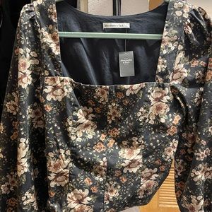 Abercrombie Square neck top